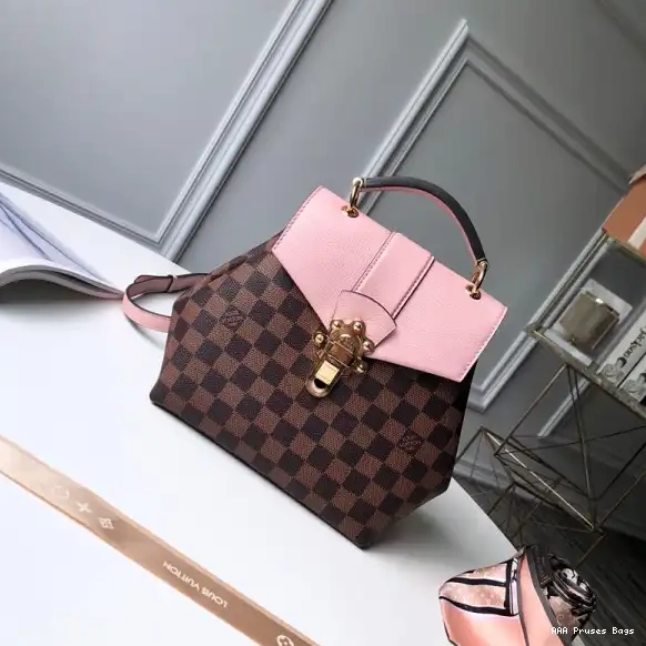 AAA Pruses Bags Vuitton Backpack Clapton Louis 0619